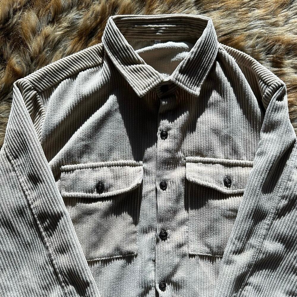 Corduroy tan vest